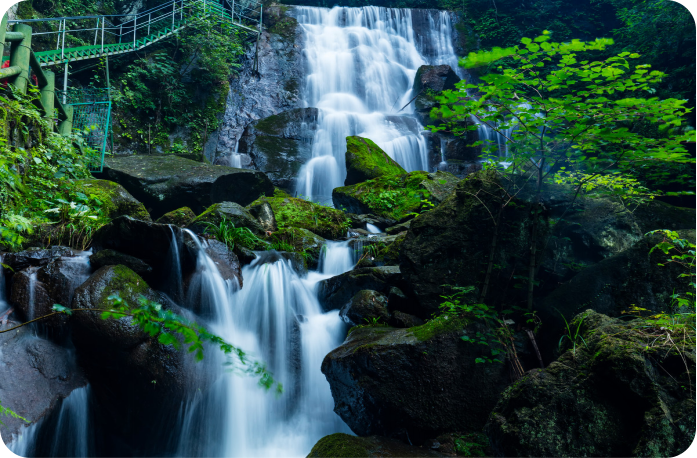 拓展基地：藏龙百瀑